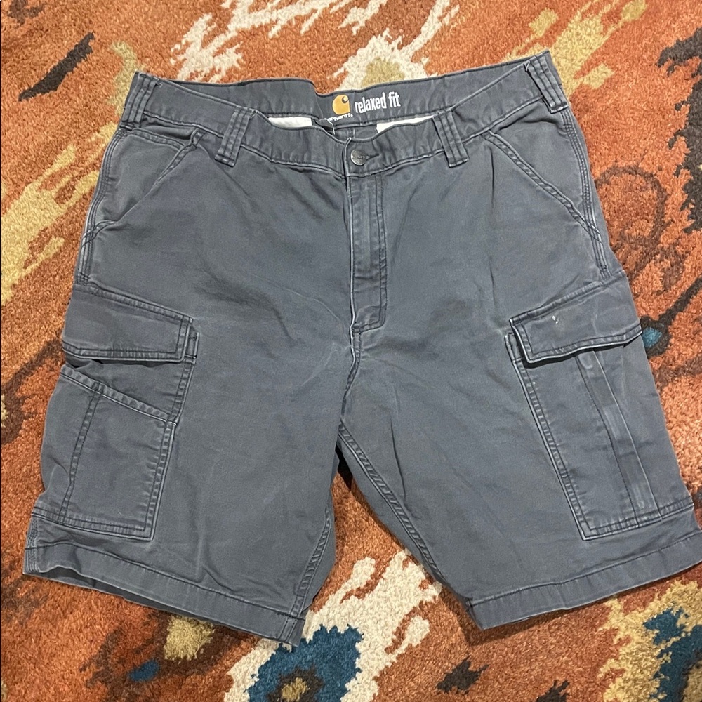 Carhartt Men's Cargo Shorts in Dark Gray
